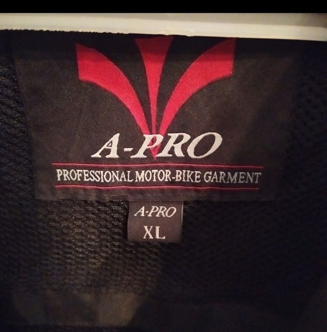giacca da moto A-pro