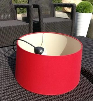Lampara techo TOP Color Rojo