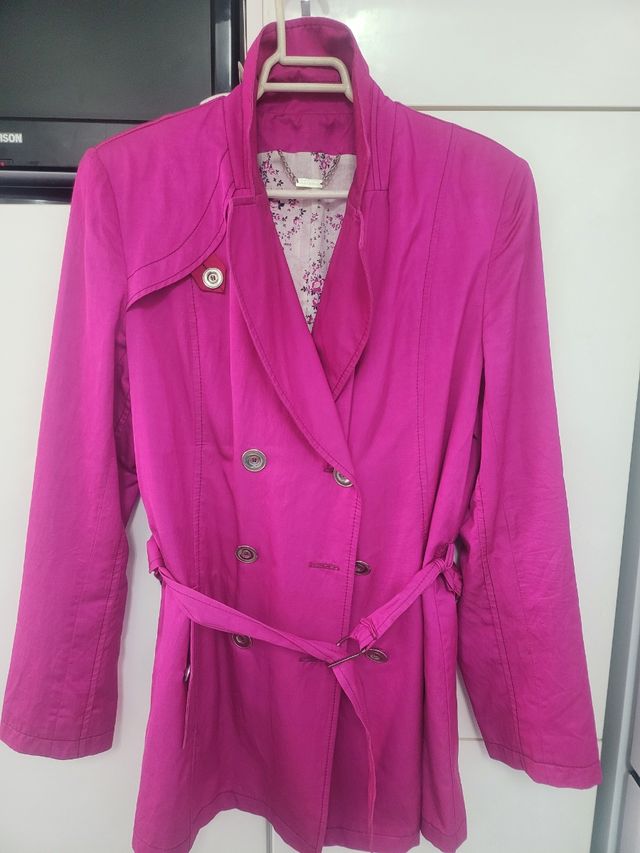 Parka gabardina Caramelo 40