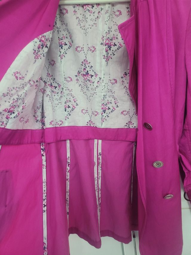 Parka gabardina Caramelo 40