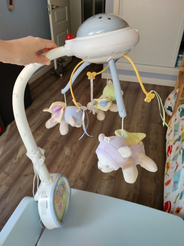 Tiovivo, carrusel para cuna de bebé