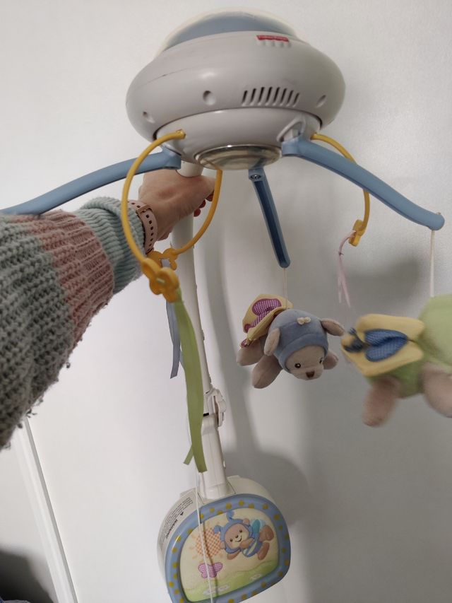 Tiovivo, carrusel para cuna de bebé
