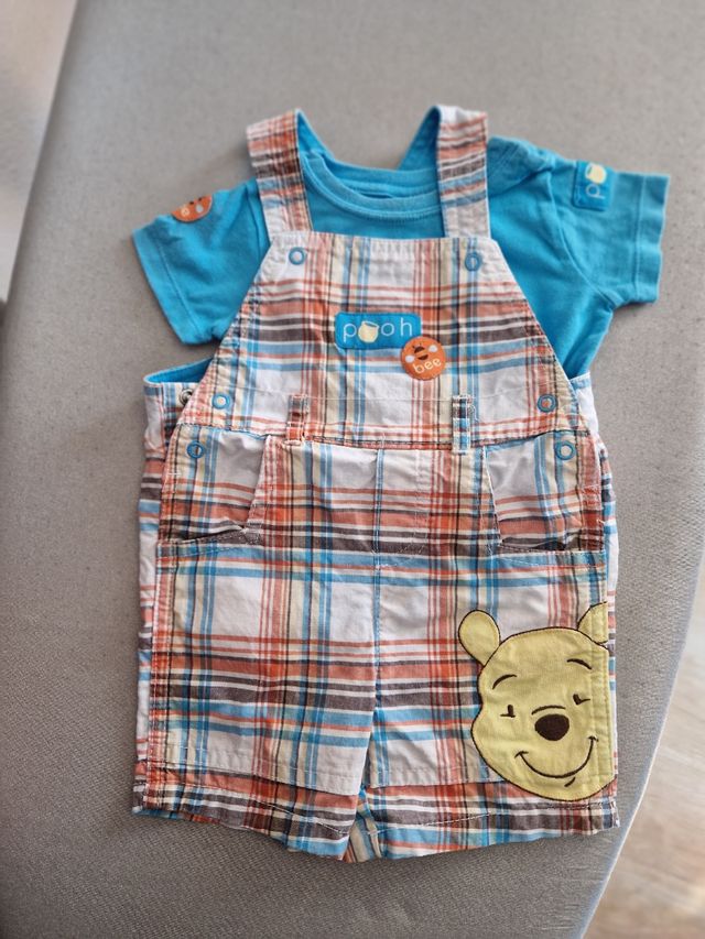 Peto vaquero y peto cuadros