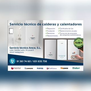 SERVICIO TECNICO DE CALDERAS Y CALENTADORES A GAS