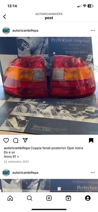 Support Ampoule Arrière Gauche Pour Opel Astra K à Partir De 2016 - Noir ABS - OEM 39001577
