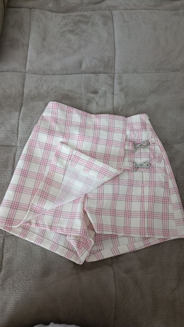 Falda pantalón cuadros