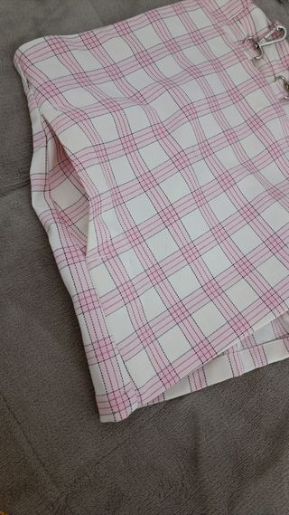 Falda pantalón cuadros