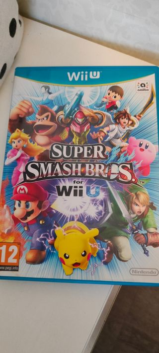 Juego de Nintendo Wii U Smash Bros wiiu si uso 
