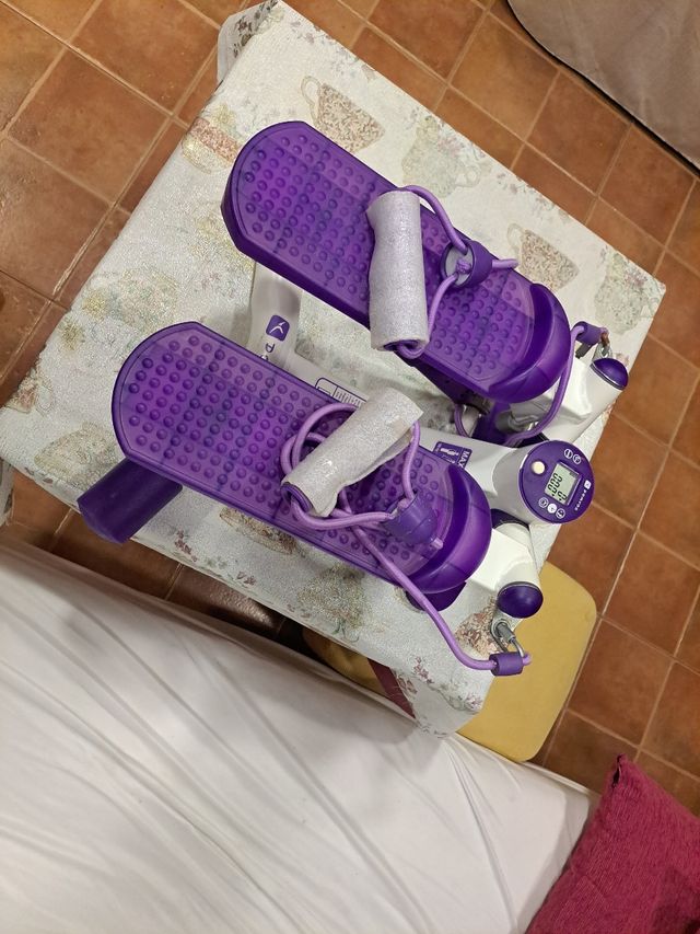 Swing stepper fitness cardio