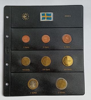 Serie Euros de Prueba Suecia 2003