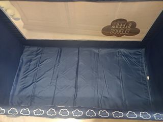 Cuna de viaje+colchón+funda protectora de colchón