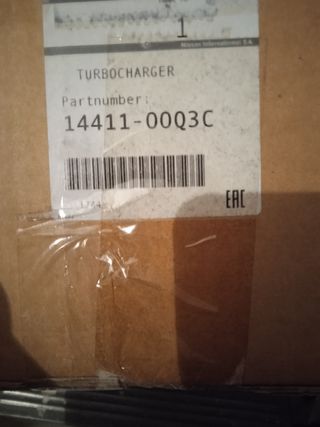 Turbo nuevo Nissan Mercedes Renault 