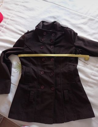 chaqueta mujer pecho montado