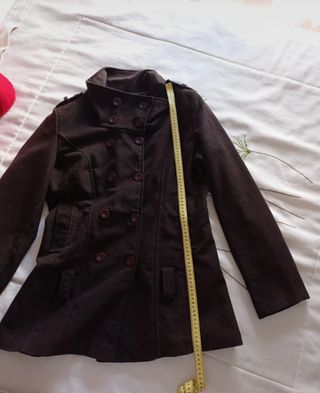 chaqueta mujer pecho montado