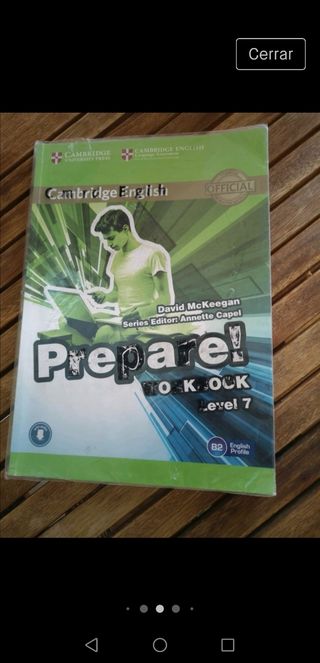 🦧 2 Libros Ingles Prepare! Level 7 🦧