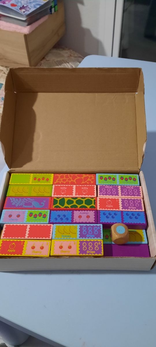 Bloques de Madera,5 juegos en 1.