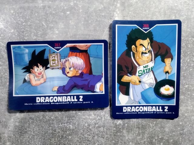 2 Cartas Dragón Ball Z Hero Collection Part 4