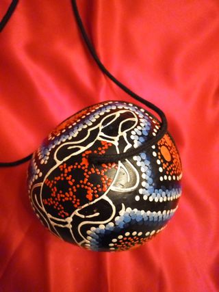 Bolso africano de coco