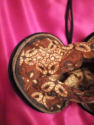 Bolso africano de coco