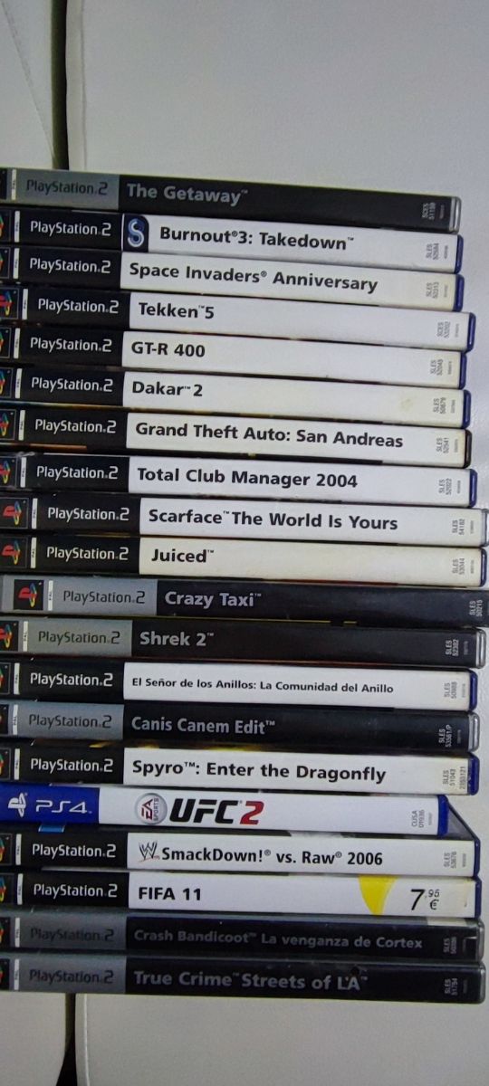 lote juegos ps2 los mejores titulos