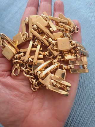 cintura/collana vintage placcata in oro 