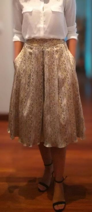 Falda Midi de fiesta Mónica Cordera 