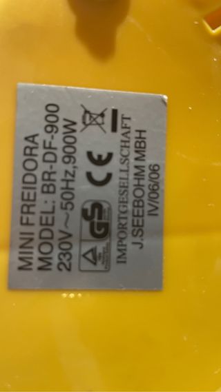 Mini freidora