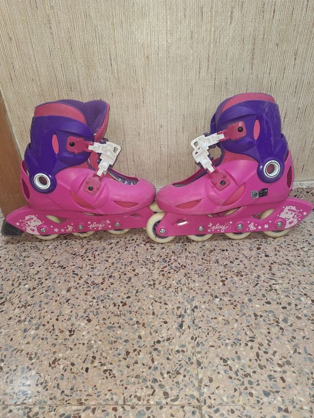 Patines en línea + protecciones