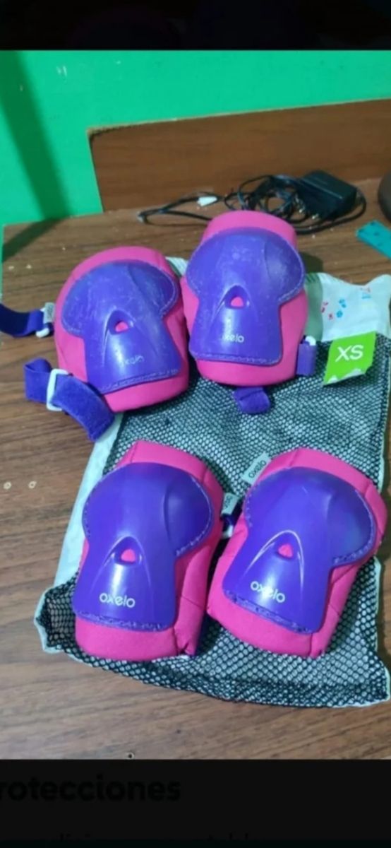 Patines en línea + protecciones