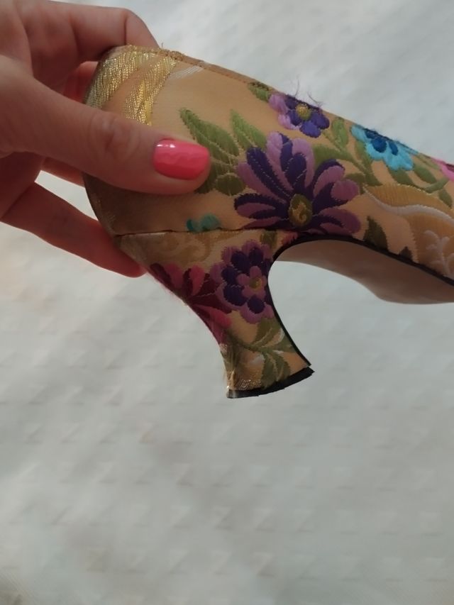 zapatos fallera talla 41.5, 42