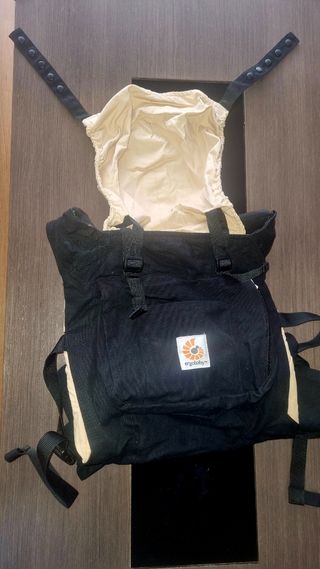 Mochila Portabebe Original Ergobaby Negro