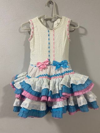 Traje de flamenca niña