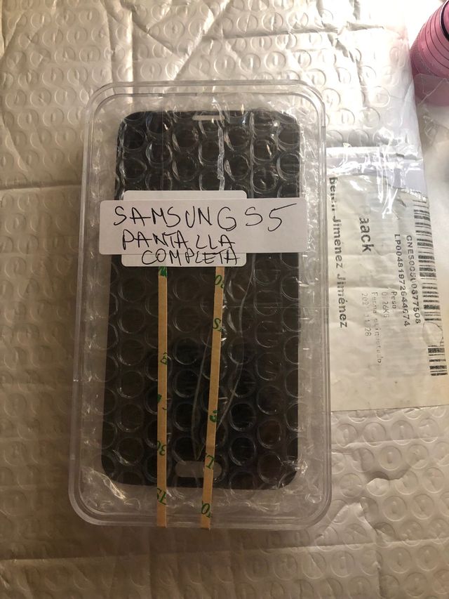 Pantalla para Samsung Galaxy S5 color negro