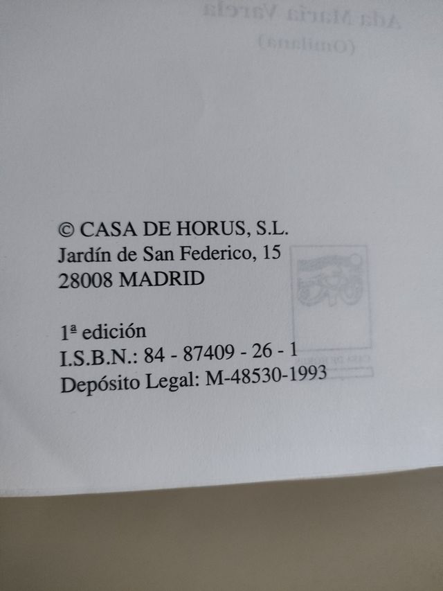 REFLEXIONES DE UNA ESQUIZOFRÉNICA 1993