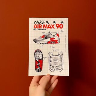 Print A5 Air max 90 - Infrared