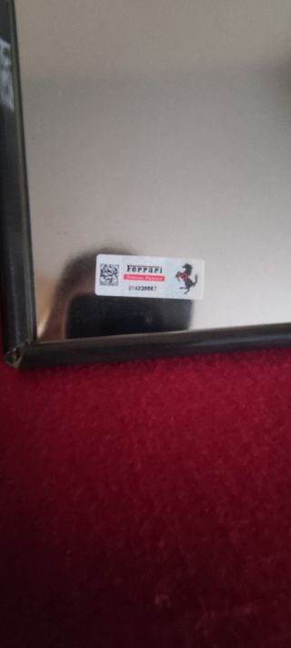 cuadro en Chapa Le Mans 1963 Ferrari oficial