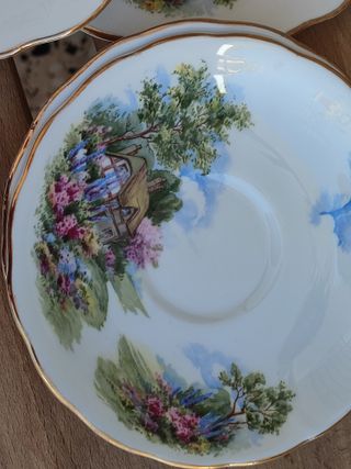 Royal Vale | 4 Platos Porcelana Inglesa