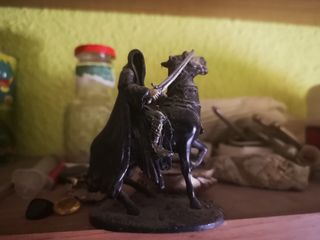 figura de plomo nasgul del señor de los anillos
