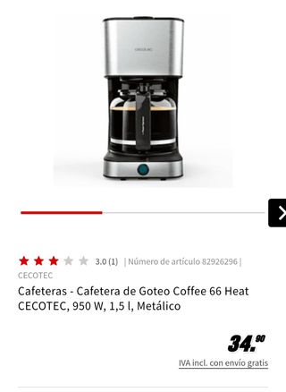 Cafetera Cecotec