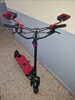 patinete eléctrico sin batería 