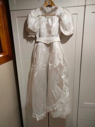 vestido de comunión 