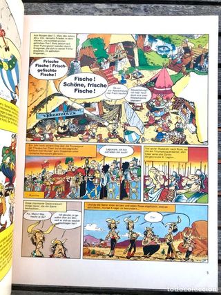 ASTERIX IN SPANIEN (EN HISPANIA). EN ALEMÁN.