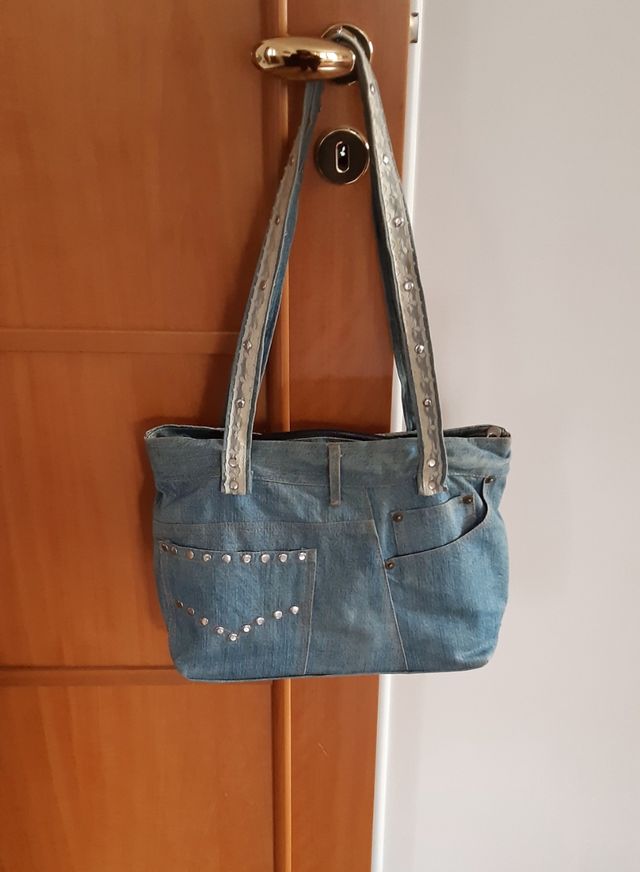 Borsa jeans Vintage