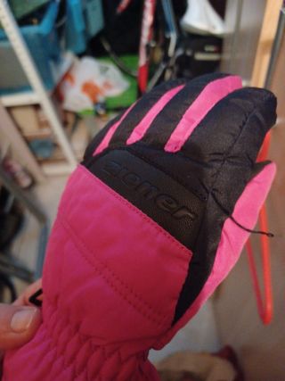 casco gafas guantes niña