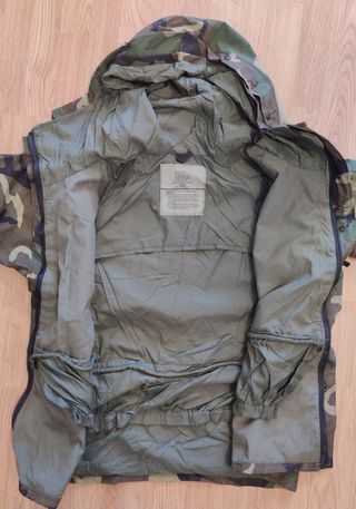 Parka Camuflaje Woodland - Military USA - Talla MR