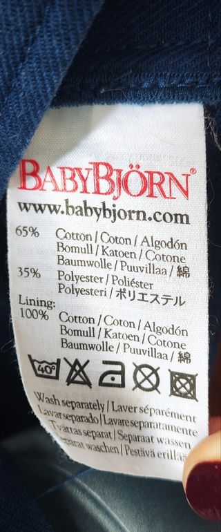 Mochila portabebé babybjorn