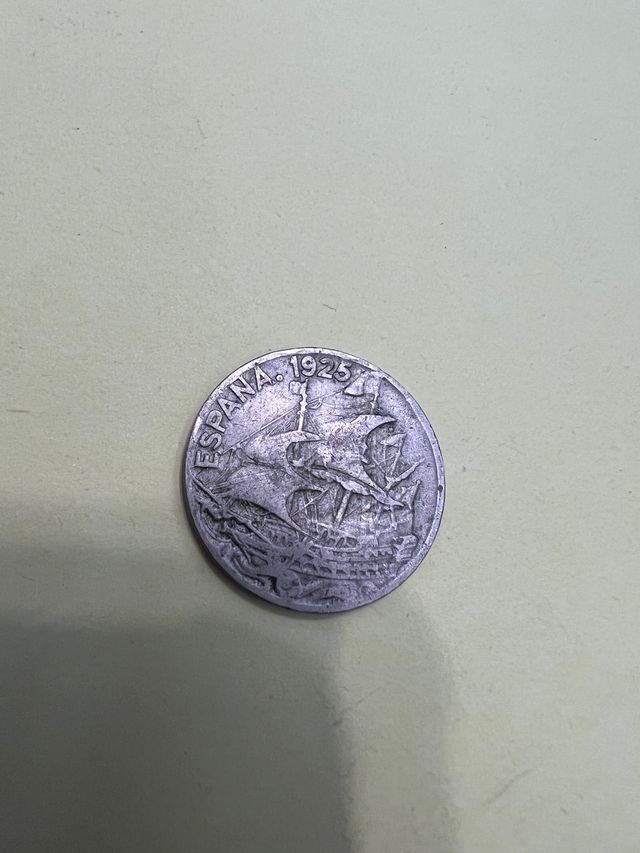 Moneda 25 cts Alfonso XIII 1925 MAdrid PC