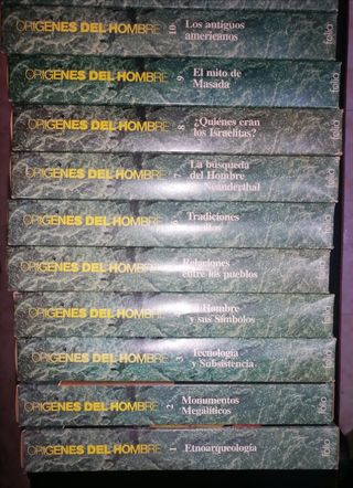 Colección de cintas VHS (Orígenes del Hombre) 