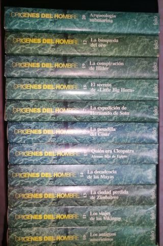 Colección de cintas VHS (Orígenes del Hombre) 