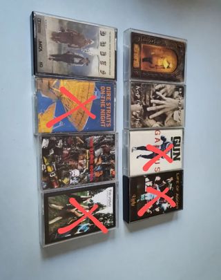 cassettes rock preguntar precios hago envíos